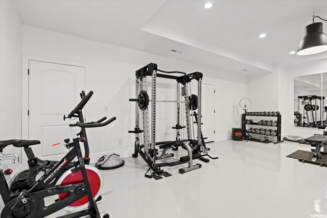 Exercise from the comfort of your own home with your own personal gym.