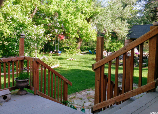 View from deck