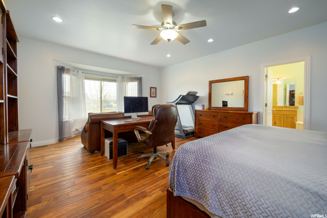 Master bedroom on main