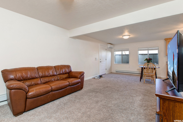 Downstairs Family Room and Dining Area
