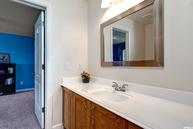 Bathroom off Office/Den or Bedroom off Foyer