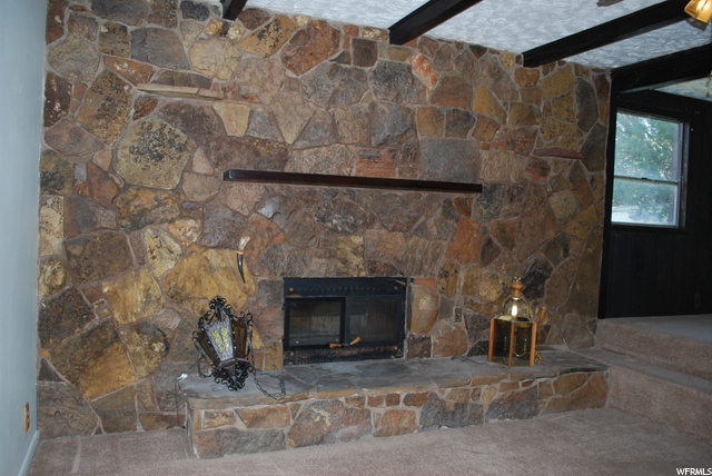 Family Room fireplace