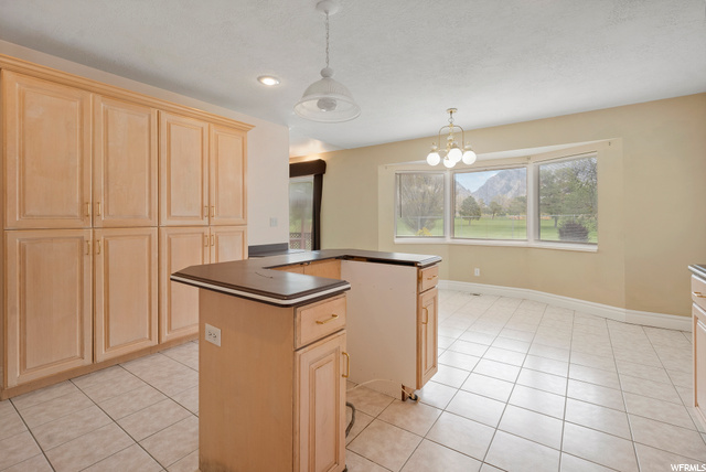 Kitchen with dining area.  Dining area features the great outdoor views that this home offers.