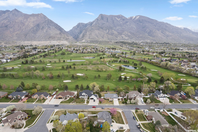This picture says it all!  Exclusive neighborhood by Alpine Country Club golf course and unobstructed mountain views of American Fork Canyon!  Breath-taking Utah scenery!
