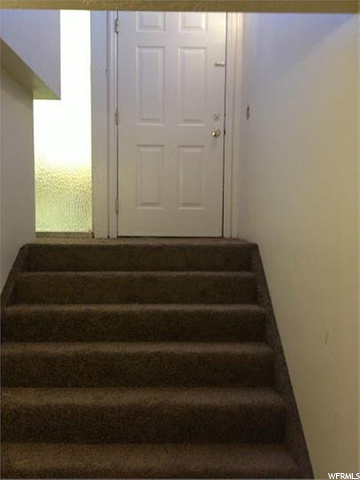 Basement entrance