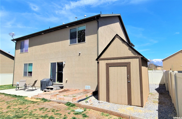 Patio and Shed