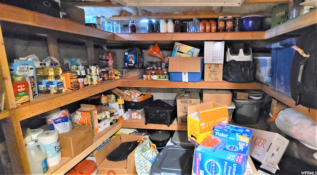 Basement shelving