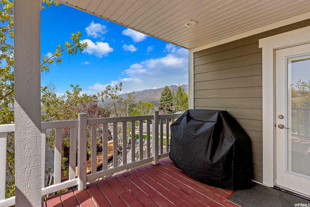 View off kitchen deck
