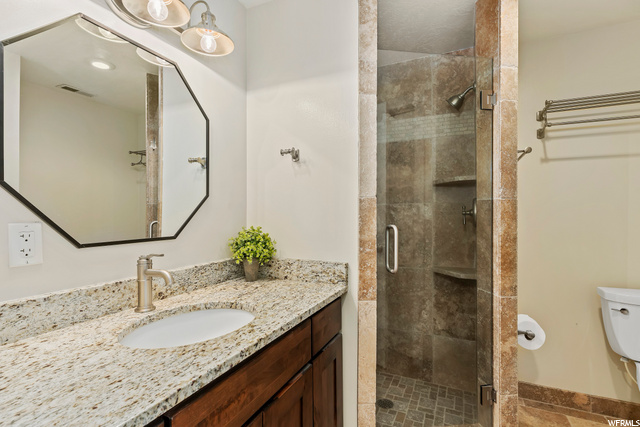 Basement bathroom