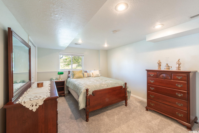 Basement bedroom
