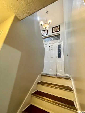 stairs down to basement