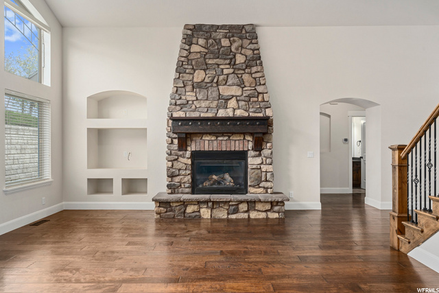 Stone Gas Fireplace