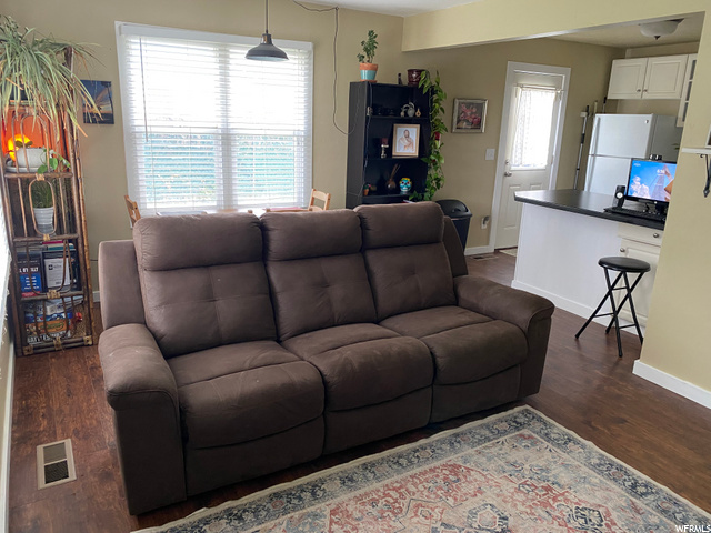 Family Room and Kitchen