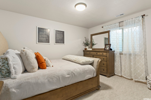 Basement bedroom