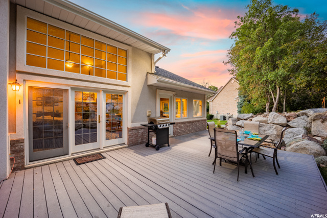 Deck off the Family Room