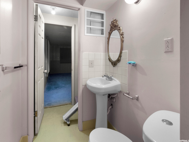 Downstairs bath
