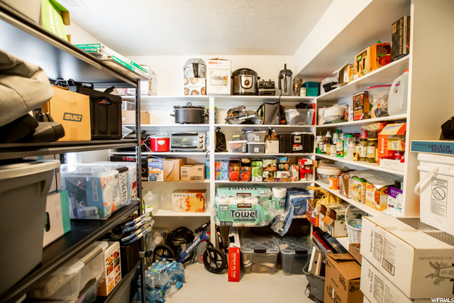 storage room in basement