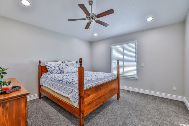Master Bedroom with Ceiling Fan