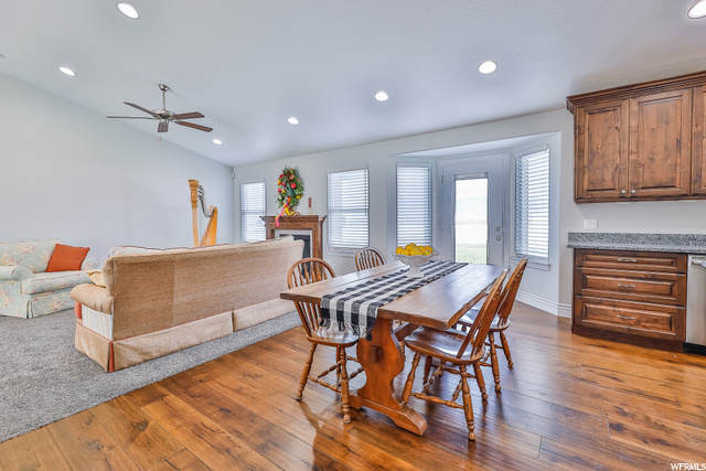 Open Dining Area is Perfect for Family Meals