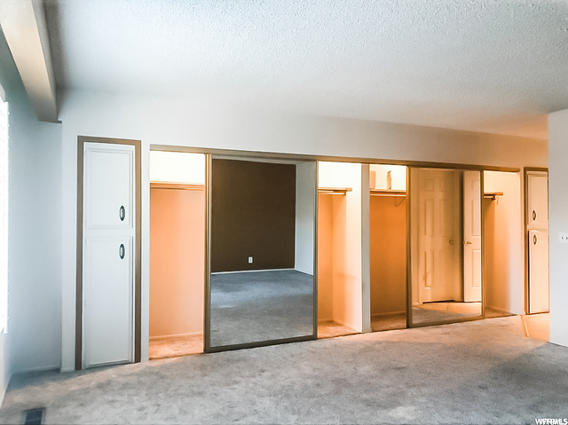 Master Suite Closets Open