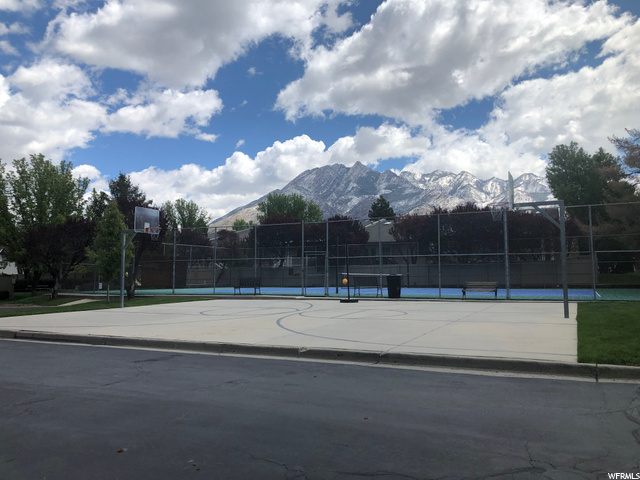 Community Basketball and Tennis Courts