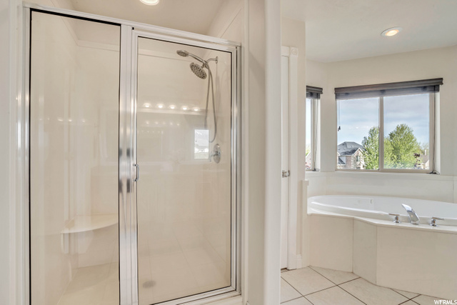 Separate Soaking Tub & Shower