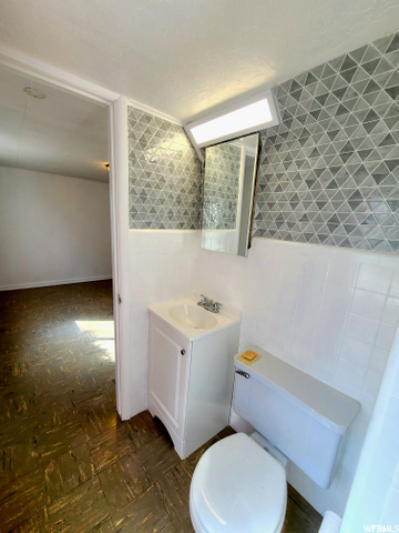 Half Bathroom in the Basement