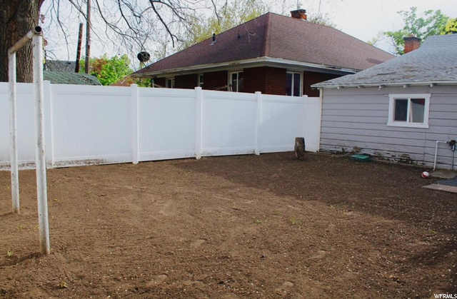 Another angle of back yard