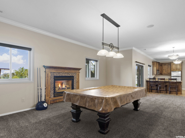 Pool table is included