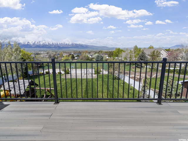 Deck from the master bedroom