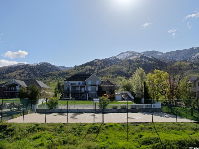 Sports court for pickleball, basketball or other p