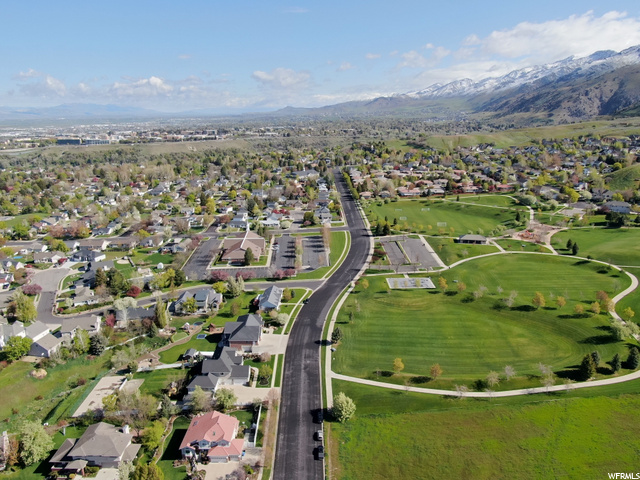 Looking north with park on the right