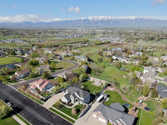 Looking southwest over the valley