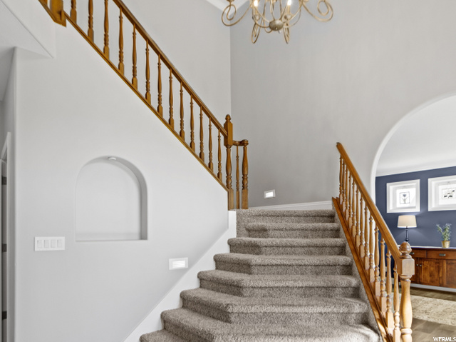 Front entry stair case