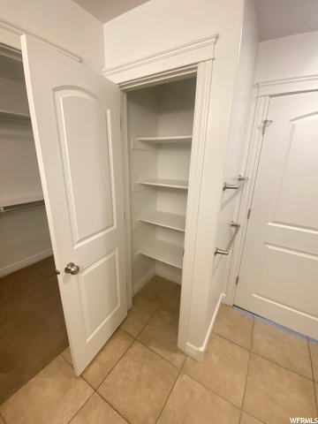 Linen Closet in Master Bath