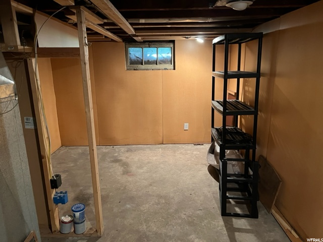 Basement storage