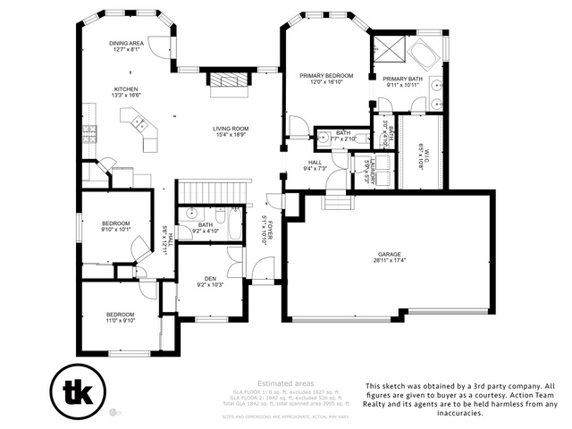 Upper Level Floorplan