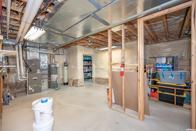 Lower Level Utility/Storage Room & Future Bedroom