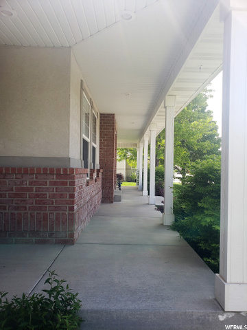 Large covered front porch