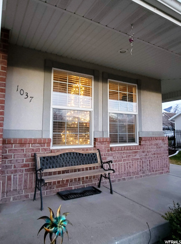 Large covered front porch