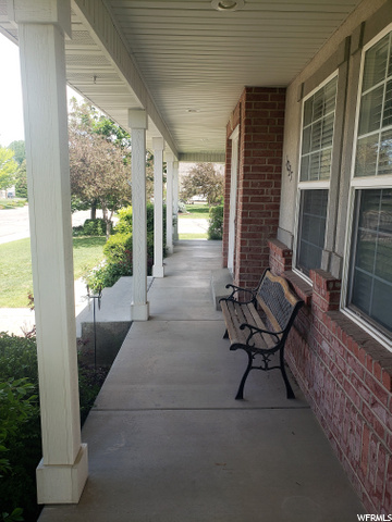 Large covered front porch