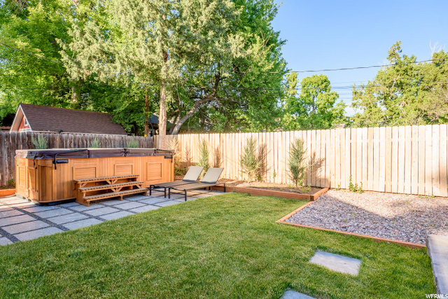 Fully fenced and private