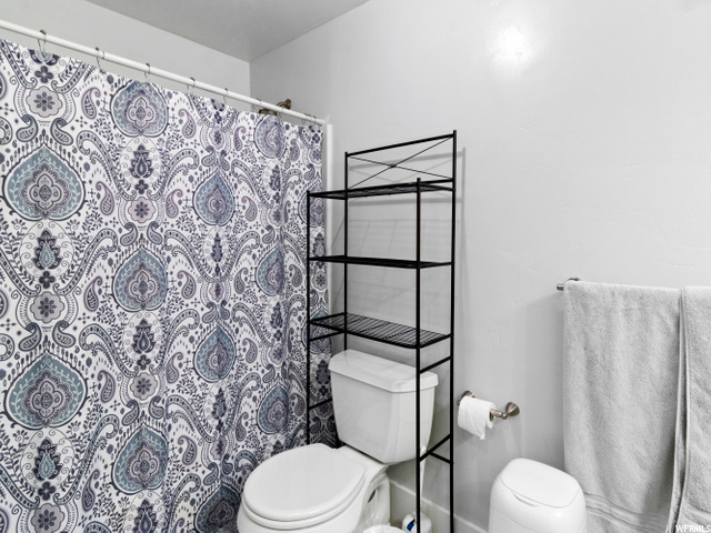 Basement bathroom