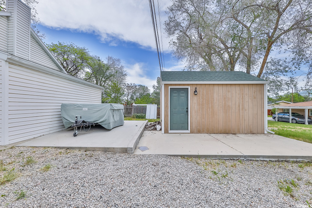 Storage Shed, RV Pad (hookups, waste station, elec