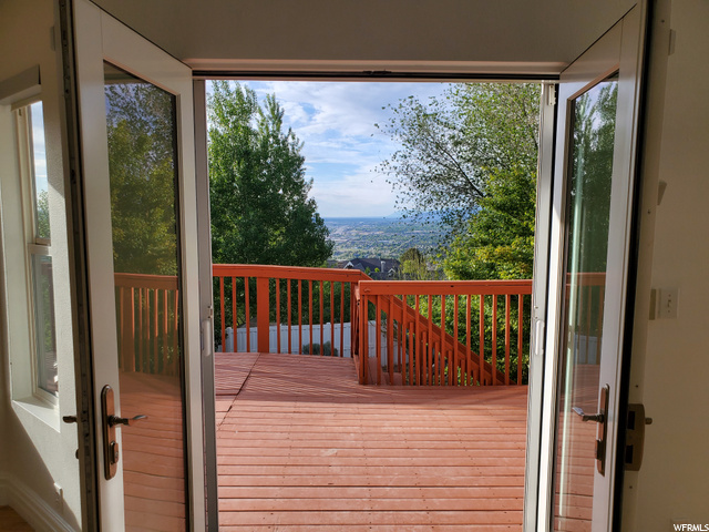 View from living room