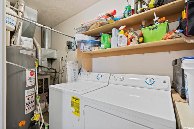 Laundry & HVAC storage on Main floor