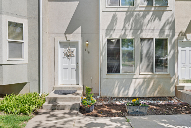 South facing front door.