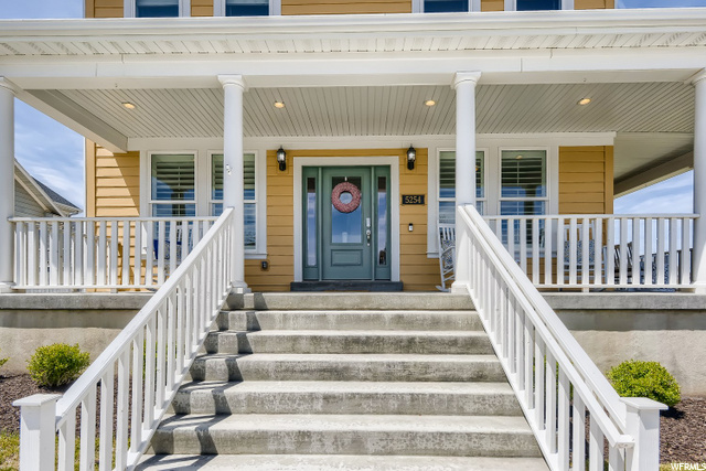 Large front staircase
