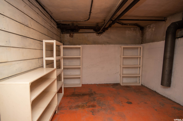 downstairs storage