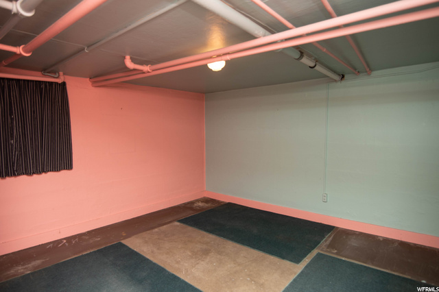 downstairs storage room